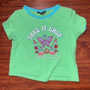 Green Graphic T-Shirt